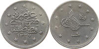 TURKEY OTTOMAN 2 KURUS MEHMED V. (1909-1918) -