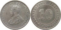 STRAITS SETTLEMENTS 10 CENTS GEORGE V. (1910-1936) -