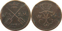 SWEDEN 1 ÖRE FREDERICK I. (1720-1751) -
