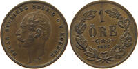 SWEDEN 1 ÖRE OSCAR I. (1844-1859) -