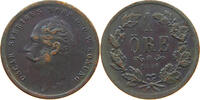 SWEDEN 1 ÖRE OSCAR I. (1844-1859) -