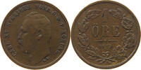 SWEDEN 1 ÖRE KARL XV. (1859-1872) -