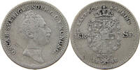 SWEDEN 1/16 RIKSDALER OSCAR I. (1844-1859) -