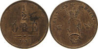 SWEDEN 1/2 ÖRE OSCAR I. (1844-1859) -