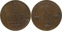 SWEDEN 1/2 ÖRE OSCAR I. (1844-1859) -