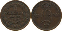 SWEDEN 1/6 SKILLING OSCAR I. (1844-1859) -