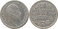 SWEDEN 10 ÖRE OSCAR I. (1844-1859) -