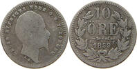 SWEDEN 10 ÖRE OSCAR I. (1844-1859) -