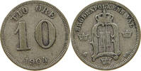 SWEDEN 10 ÖRE OSCAR II. (1872-1907) -