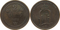 SWEDEN 2 ÖRE 1875 OSCAR II. (1872-1907) SS 8.68 £  +  5.20 £ shipping