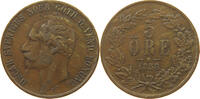 SWEDEN 5 ÖRE OSCAR I. (1844-1859) -