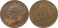 SWEDEN 5 ÖRE OSCAR I. (1844-1859) -