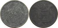 BELGIUM 5 FRANCS LEOPOLD III. (1934-1951) COUNTERED V ON LES A -