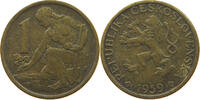 CZECHOSLOVAKIA 1 KORUNA -