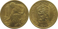 CZECHOSLOVAKIA 1 KORUNA -