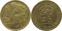 CZECHOSLOVAKIA 1 KORUNA -