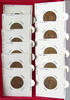 SWEDEN 2 ÖRE COLLECTION LOT SWEDEN 2 ÖRE TOP 11PC 64G #xx40 3540 -