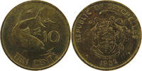 SEYCHELLES 10 CENTS -