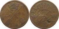 SWEDEN 2 ÖRE FREDERICK I. (1720-1751) -