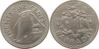 BARBADOS 25 CENTS -