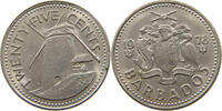 BARBADOS 25 CENTS -
