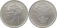 BELGIUM 20 FRANCS LEOPOLD III. (1934-1951) -