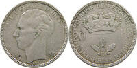 BELGIUM 20 FRANCS LEOPOLD III. (1934-1951) -