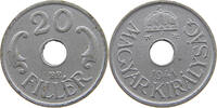 HUNGARY 20 FILLER ADMIRAL MIKLOS HORTY (1920-1944) -