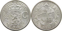 NETHERLANDS EAST INDIES 1/4 GULDEN WILHELMINA 1890-1948 -