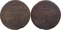 NETHERLANDS EAST INDIES 2 CENTS WILLEM I. 1815-1840 -