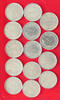 TURKEY COLLECTION LOT 1 LIRA COLLECTION LOT TURKEY 1 LIRA ALL DIFFERENT DATES 14PC 98G -