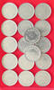 TURKEY COLLECTION LOT 2 1/2 LIRA COLLECTION LOT TURKEY 2 1/2 LIRA ALL DIFFERENT DATES 17PC 183G -