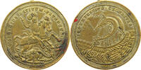 GREAT BRITAIN MEDAL St. George on horseback slaying dragon -