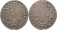 Salzburg 4 Kreuzer Leopold Anton Eleutherius von Firmian, 1727-1744 -