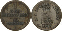 SACHSEN ALBERTINISCHE LINIE 1 NEUGROSCHEN Johann 1854-1873 -