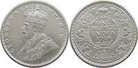 INDIA BRITISH 1 RUPEE GEORGE V. (1910-1936) CALCUTTA -
