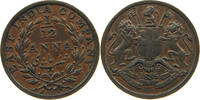 INDIA BRITISH 1/12 ANNA WILLIAM IV. (1830-1837) -