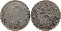 INDIA BRITISH 2 ANNAS VICTORIA (1837-1901) -