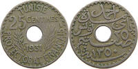 TUNISIA 25 CENTIMES -