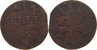 FRANKFURT 1 HELLER 1821 S 5.20 £  +  6.06 £ shipping