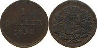BAYERN 1 HELLER 1850 Maximilian II. Joseph 1848-1864 SS 10.40 £  +  6.06 £ shipping