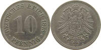 KAISERREICH 10 PFENNIG 1875 C S-SS 8.67 £  +  6.06 £ shipping