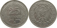 KAISERREICH 25 PFENNIG 1910 A SS 13.00 £  +  6.06 £ shipping