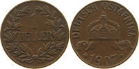 DEUTSCH OSTAFRIKA 1 HELLER 1907 J SS 8.67 £  +  6.06 £ shipping