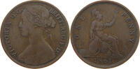 GREAT BRITAIN 1 PENNY 1861 VICTORIA (1837-1901) S 13.00 £  +  6.06 £ shipping