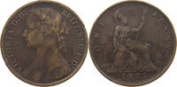 GREAT BRITAIN 1 PENNY 1875 H VICTORIA (1837-1901) S 21.67 £  +  6.06 £ shipping
