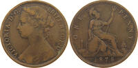 GREAT BRITAIN 1 PENNY 1878 VICTORIA (1837-1901) S 13.00 £  +  6.06 £ shipping