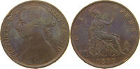 GREAT BRITAIN 1 PENNY 1890 VICTORIA (1837-1901) S-SS 15.61 £  +  6.06 £ shipping