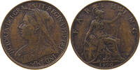 GREAT BRITAIN FARTHING 1900 VICTORIA (1837-1901) SS+ 8.67 £  +  6.06 £ shipping