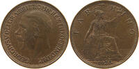 GREAT BRITAIN FARTHING 1928 GEORGE V. (1910-1936) VZ- 8.67 £  +  6.06 £ shipping